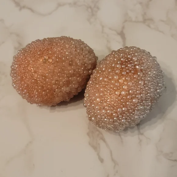 Vintage embellished Pink Easter Eggs - Picture 3 of 7